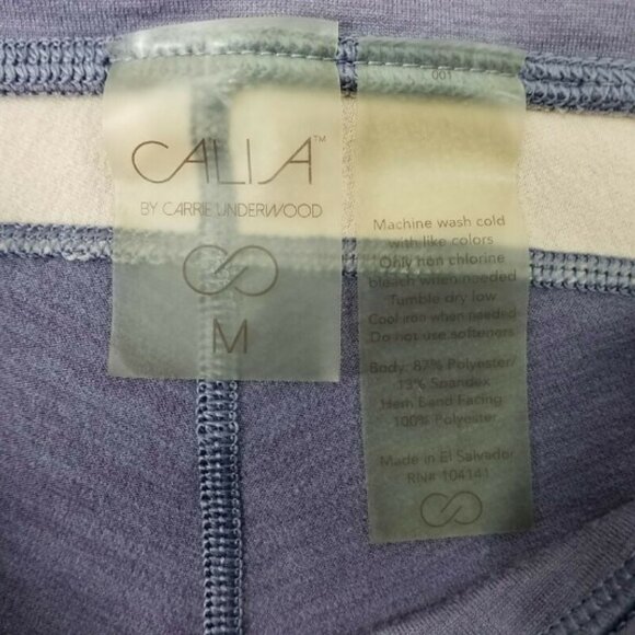 Calia Warm Legging WAX32055PRT Cadet Purple Ombre Spatter Womens Medium - Picture 12 of 12
